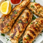 Homemade Air Fryer Grilled Chicken Tenders --ar 4:5 --sref https://s.mj.run/1vnrwg6R32g --v 6.1 Job ID: a8cf3b82-7843-4956-8701-a2339dfdae16 photo