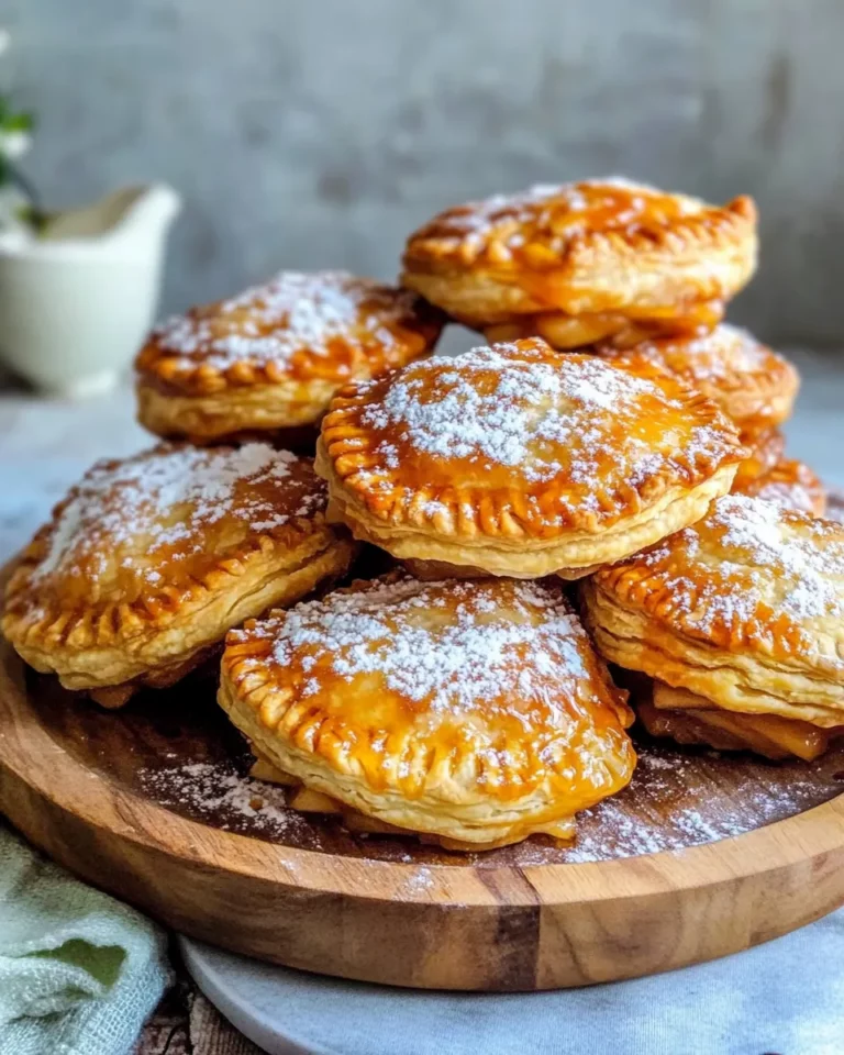 Homemade Salted Caramel Apple Hand Pies recipe photo