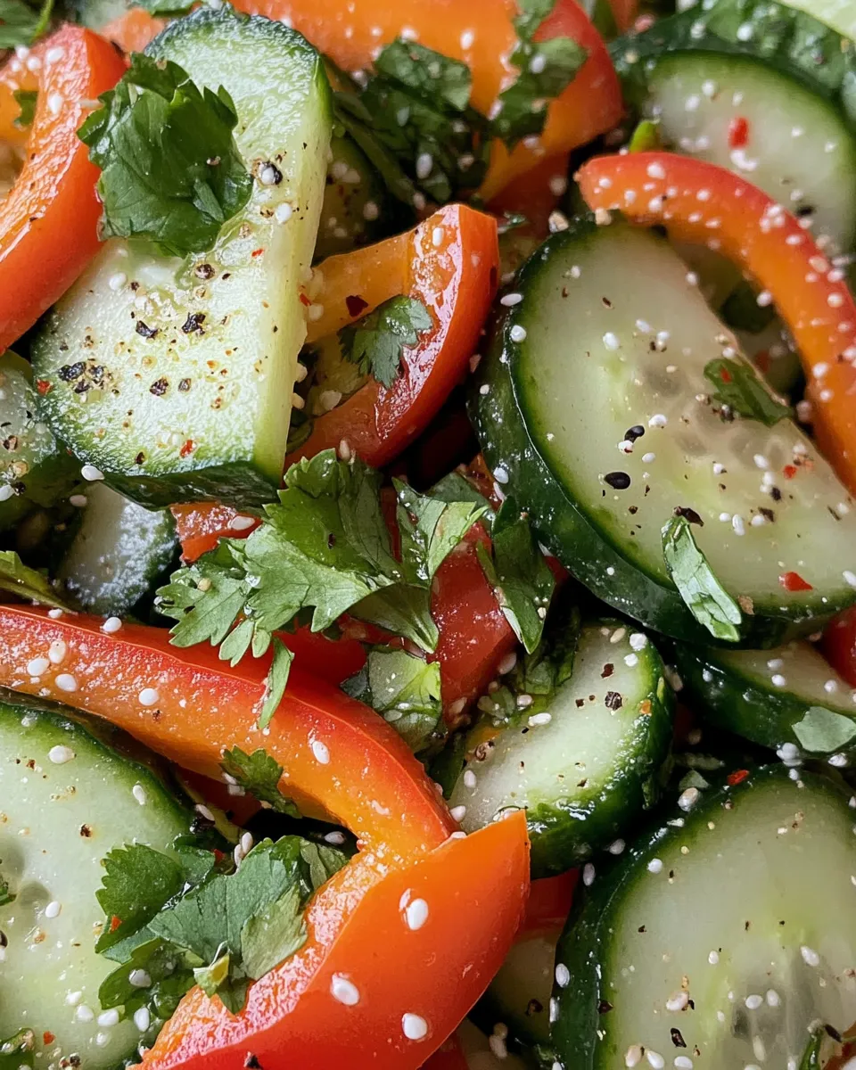 Delicious Asian Cucumber Salad picture