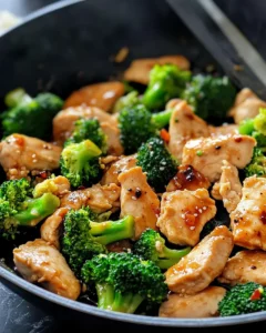 Homemade Chicken and Broccoli Stir-fry photo