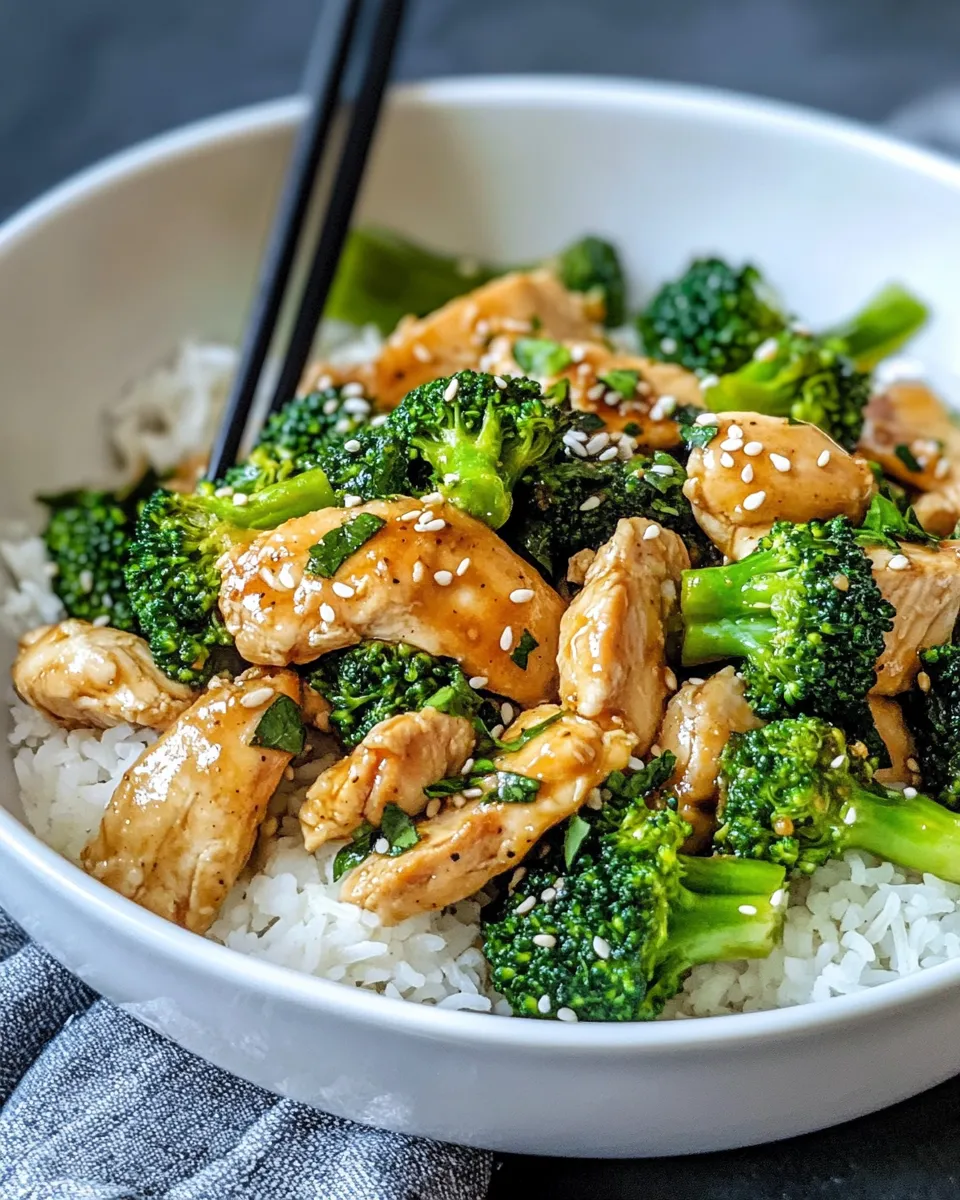 Classic Chicken and Broccoli Stir-fry recipe image