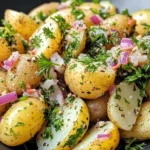 Homemade Fresh Herb Potato Salad recipe photo