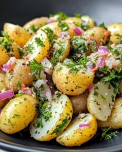 Homemade Fresh Herb Potato Salad recipe photo