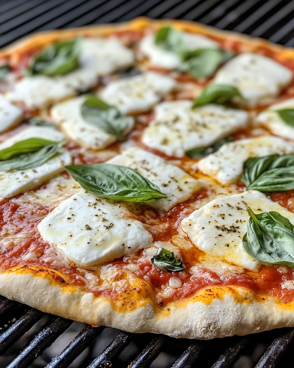 Quick Margherita Pizza on the Grill picture