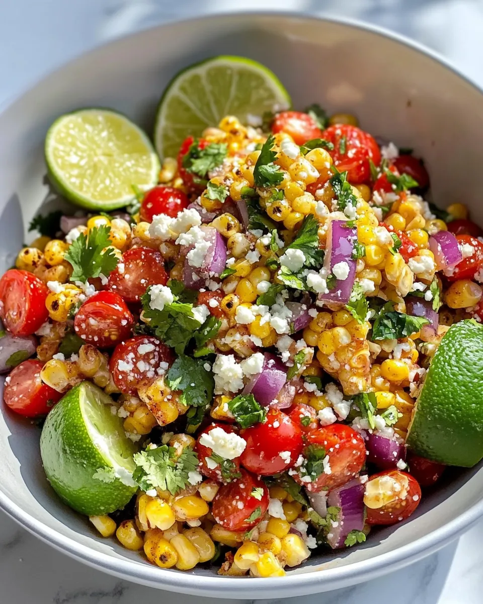 Delicious Mexican Street Corn Salad picture
