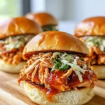 Homemade Pulled Chicken Sliders photo