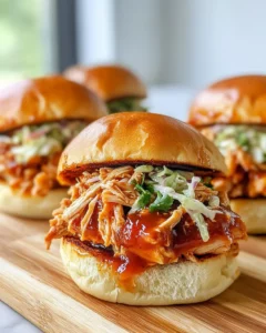 Homemade Pulled Chicken Sliders photo