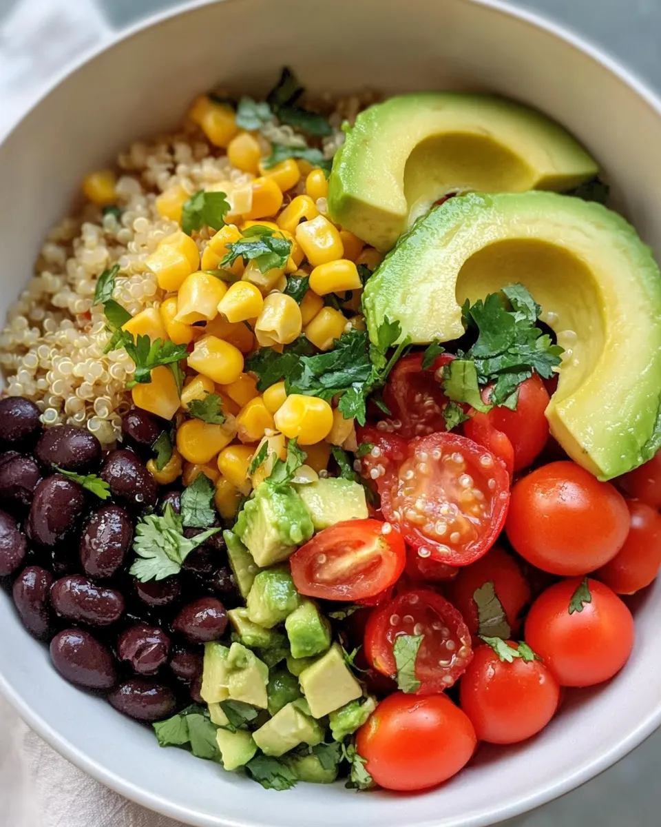 Delicious Southwest Quinoa Bowl plate image