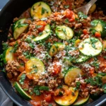Homemade Zucchini Bolognese recipe photo