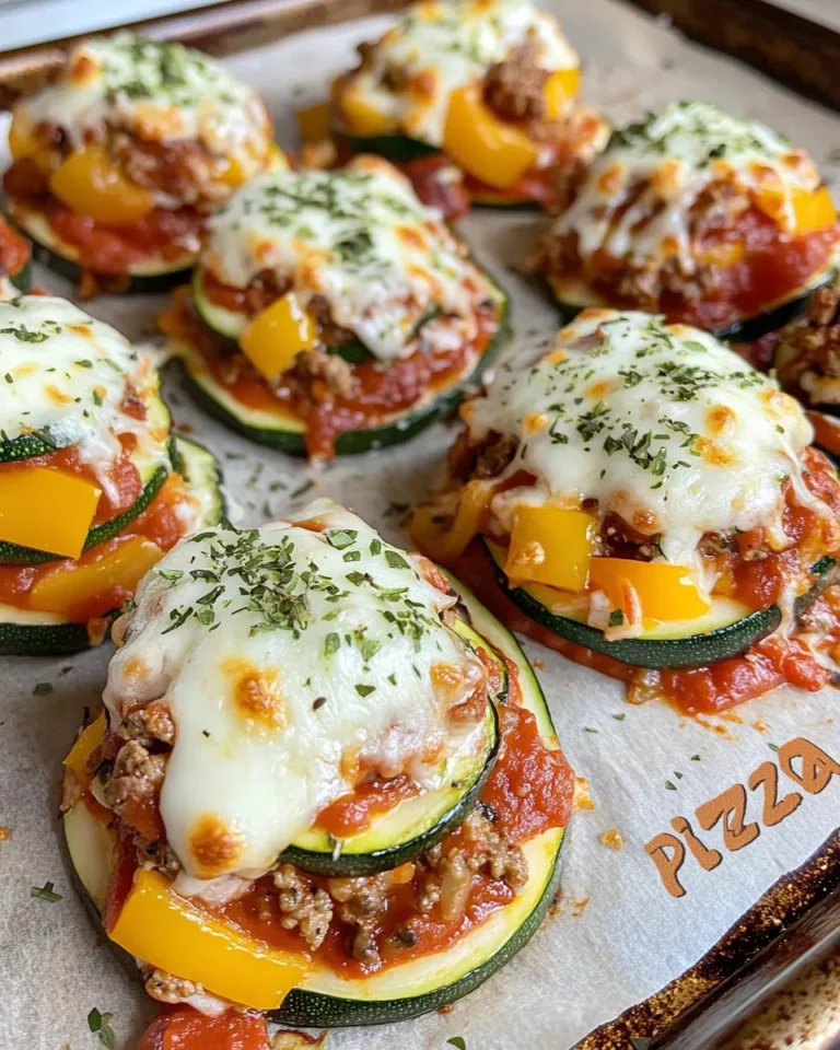 Homemade Zucchini "Pizza" Bites recipe photo
