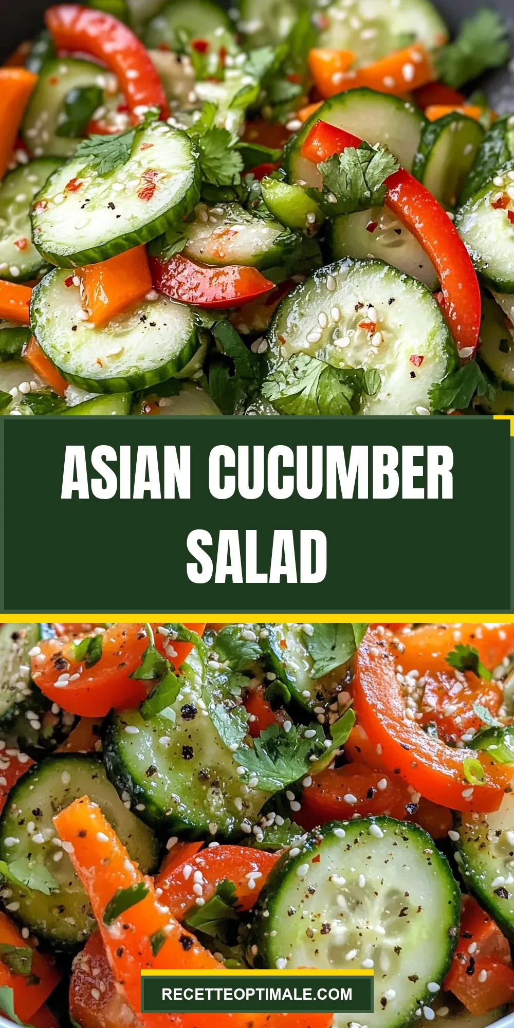 Tasty Asian Cucumber Salad