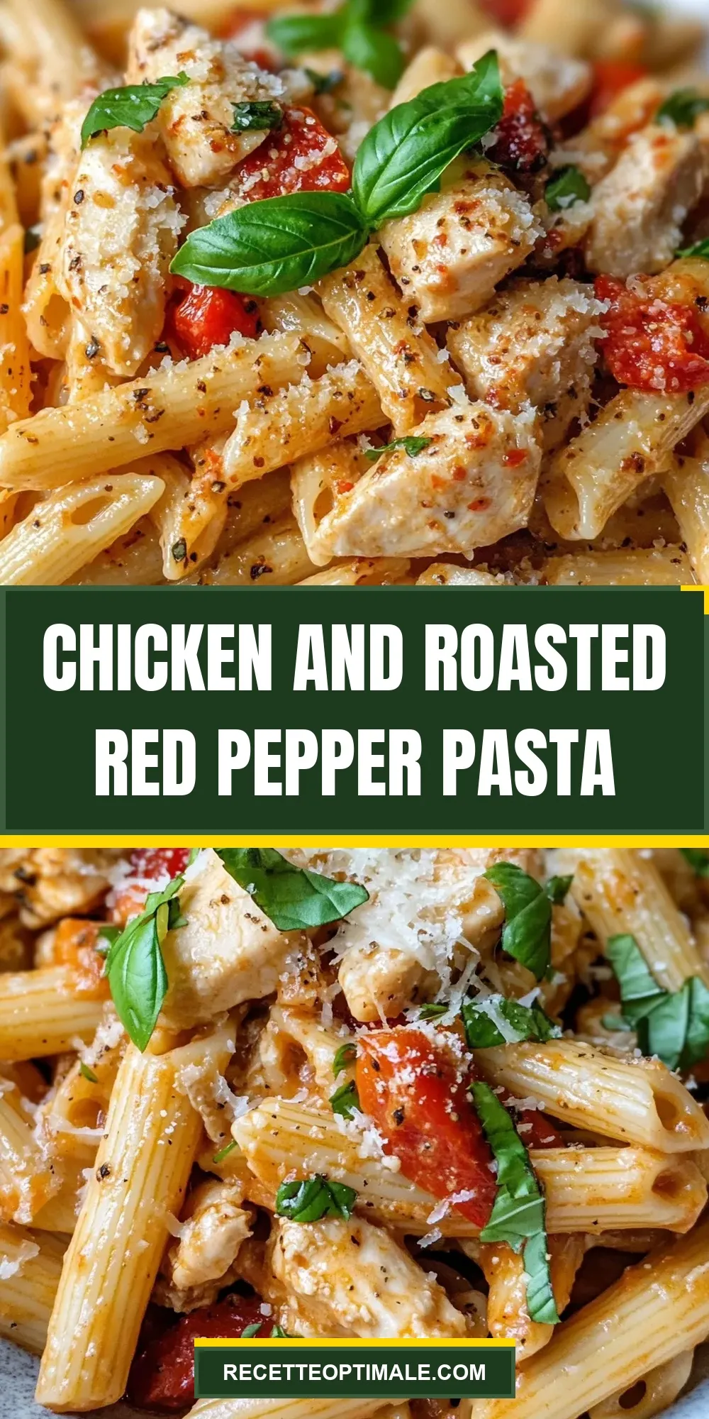How To Make Creamy Chicken And Roasted Red Pepper Pasta