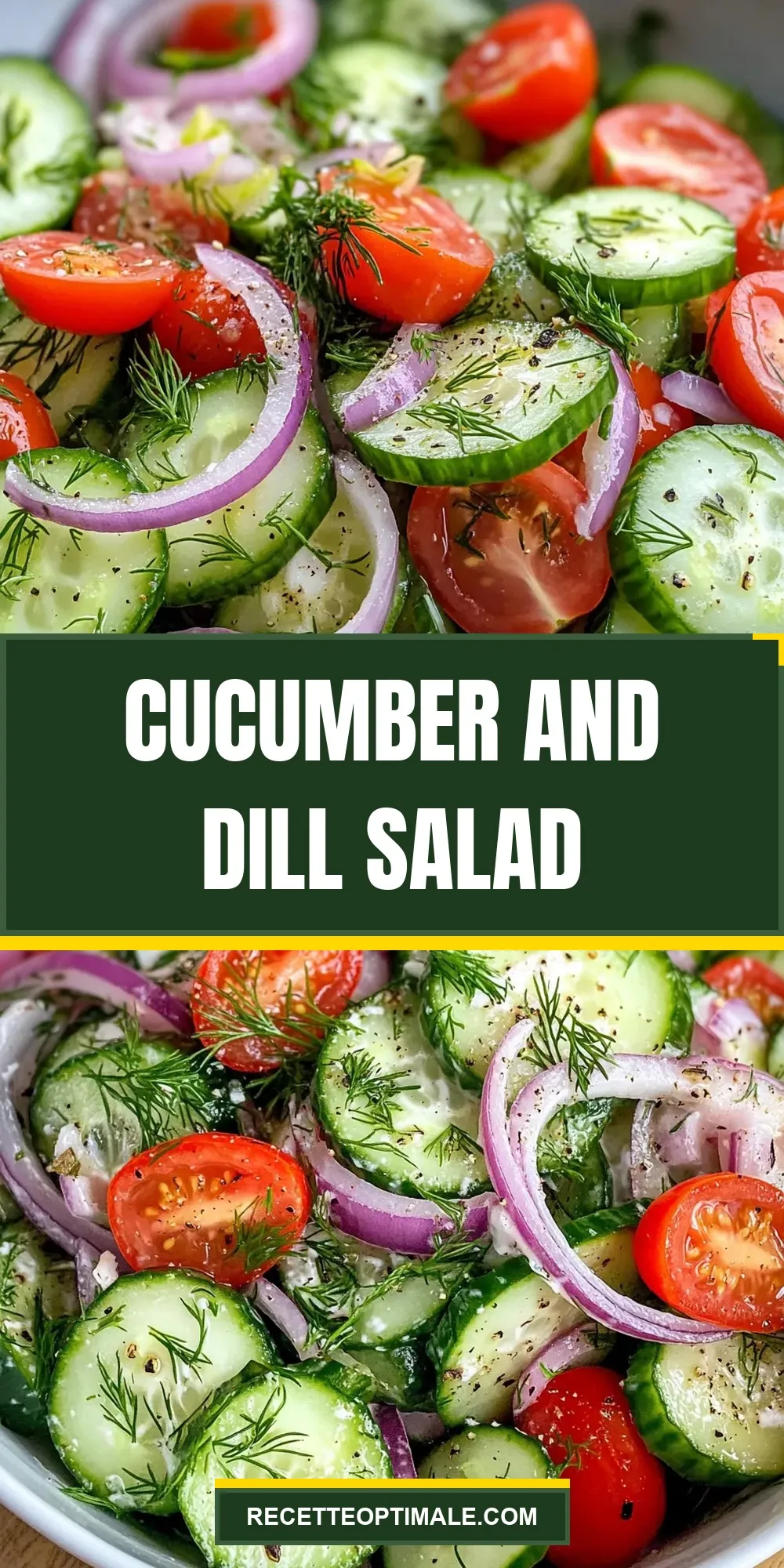 Easy Cucumber And Dill Salad Recipe