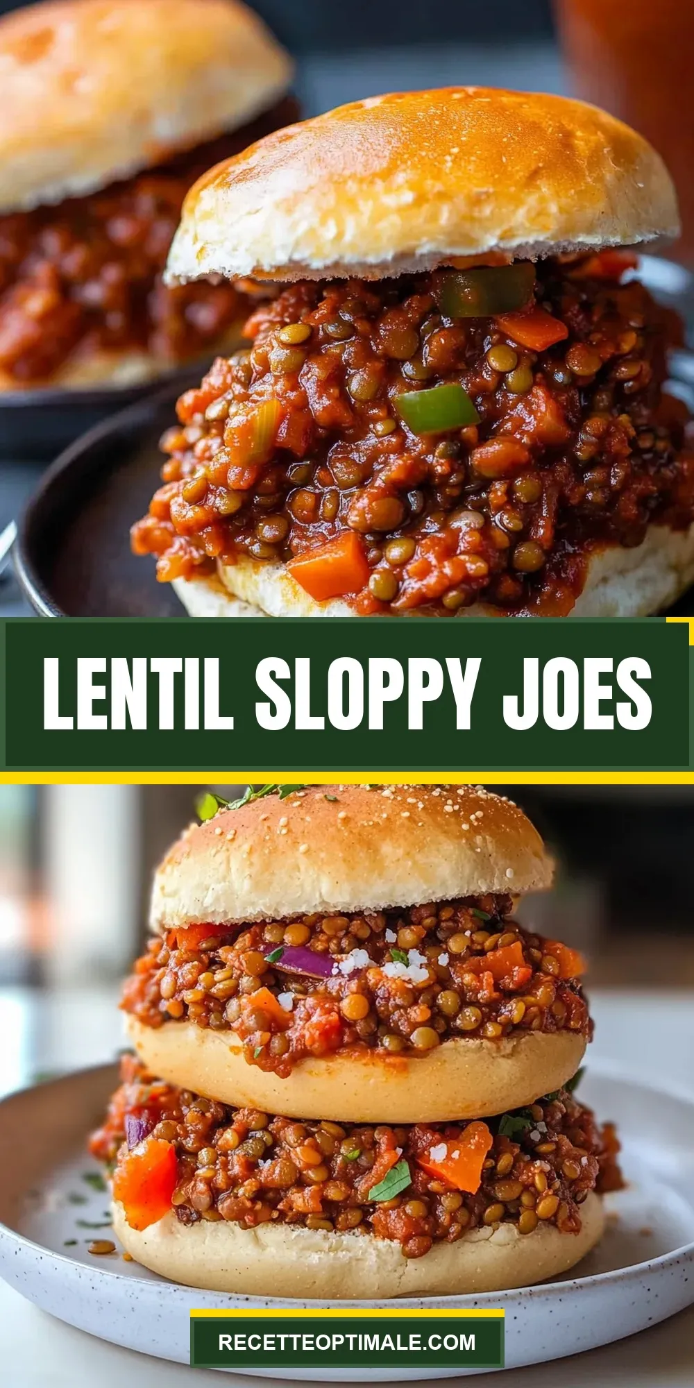 Lentil Sloppy Joes Recipe