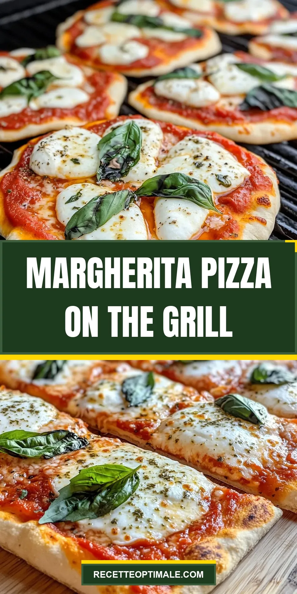 Margherita Pizza On The Grill (Creamy & Delicious)