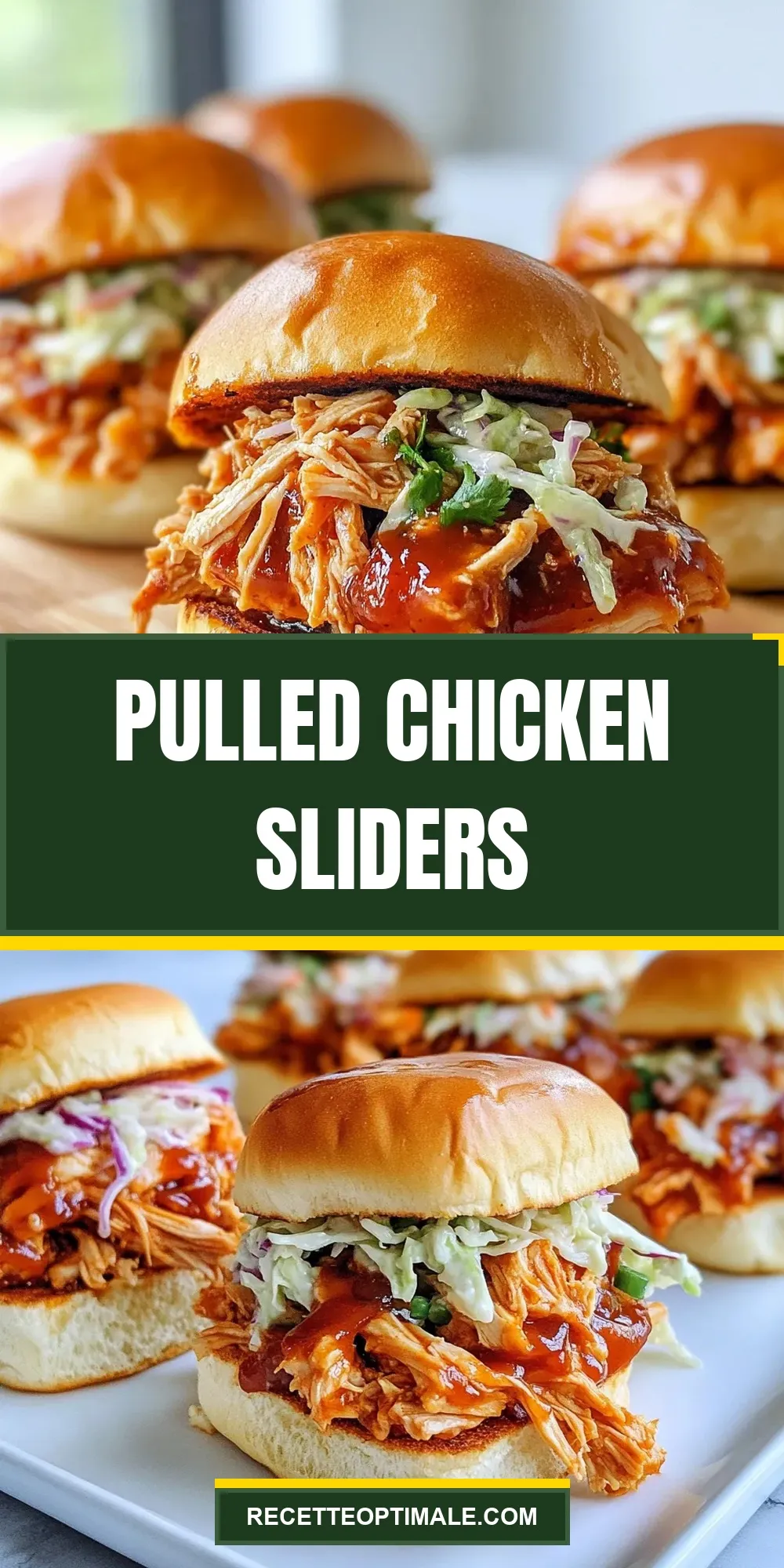 Pulled Chicken Sliders (Simple & Delicious)