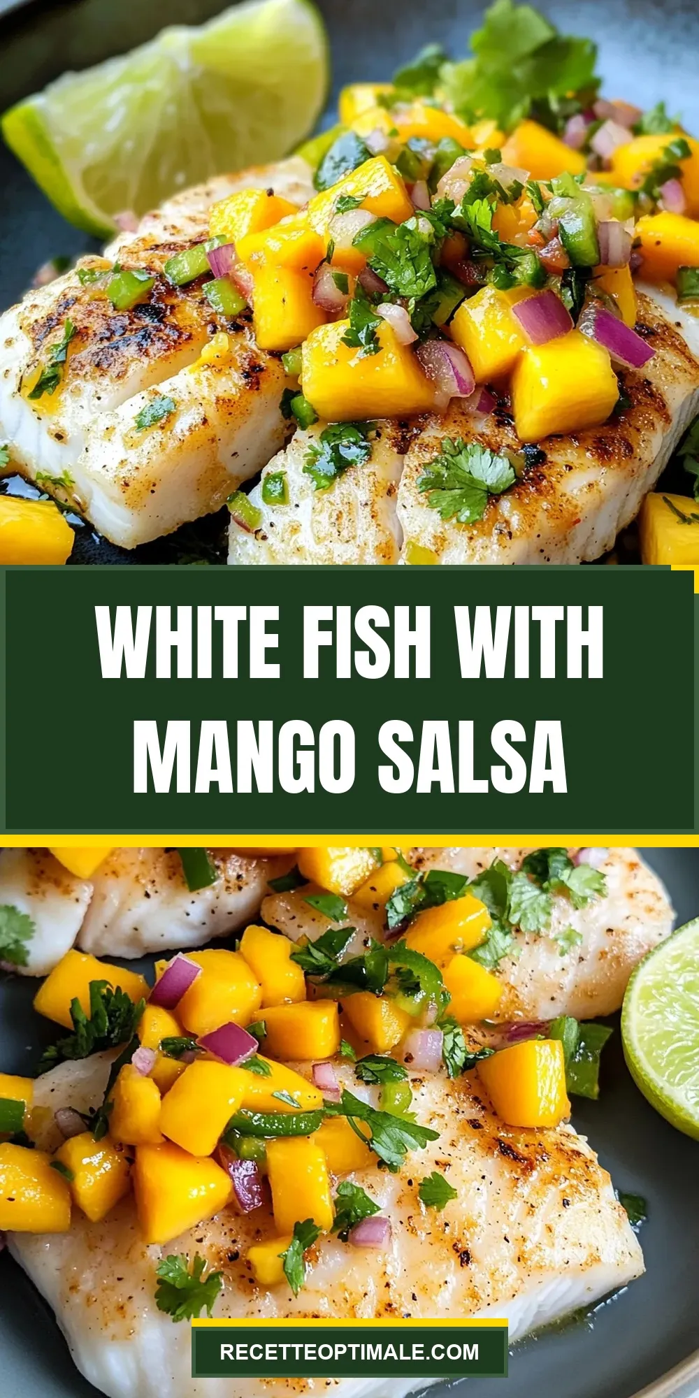 The Best White Fish With Mango Salsa Ever