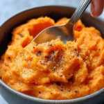 Homemade Browned Butter Mashed Sweet Potatoes recipe photo