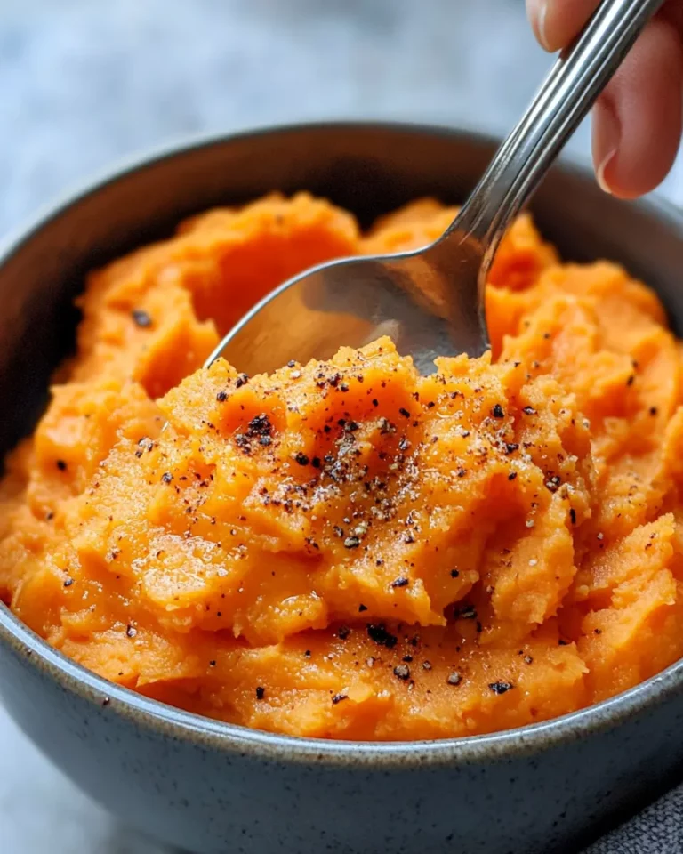 Homemade Browned Butter Mashed Sweet Potatoes recipe photo