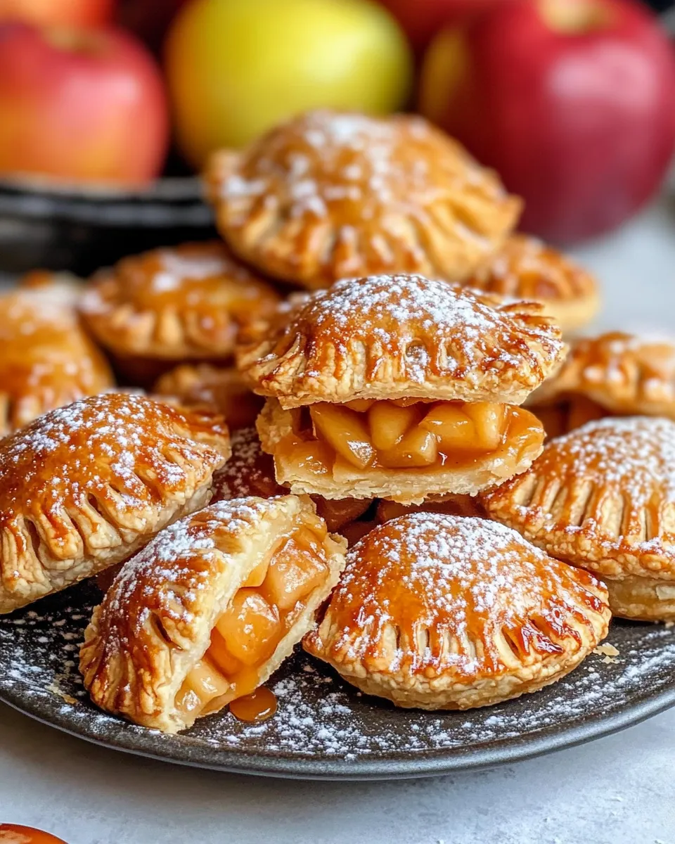Easy Caramel Apple Hand Pies recipe photo