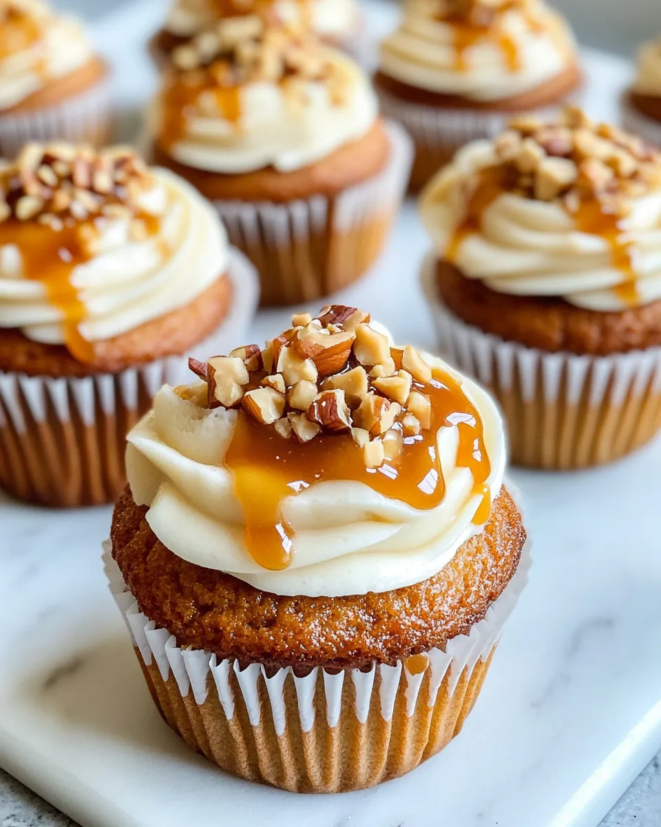 Classic Caramel Apple Stuffed Cupcakes dish photo
