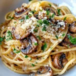 Homemade Caramelized Onion Mushroom Pasta photo