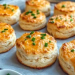 Homemade Cheddar Scallion Buttermilk Biscuits photo