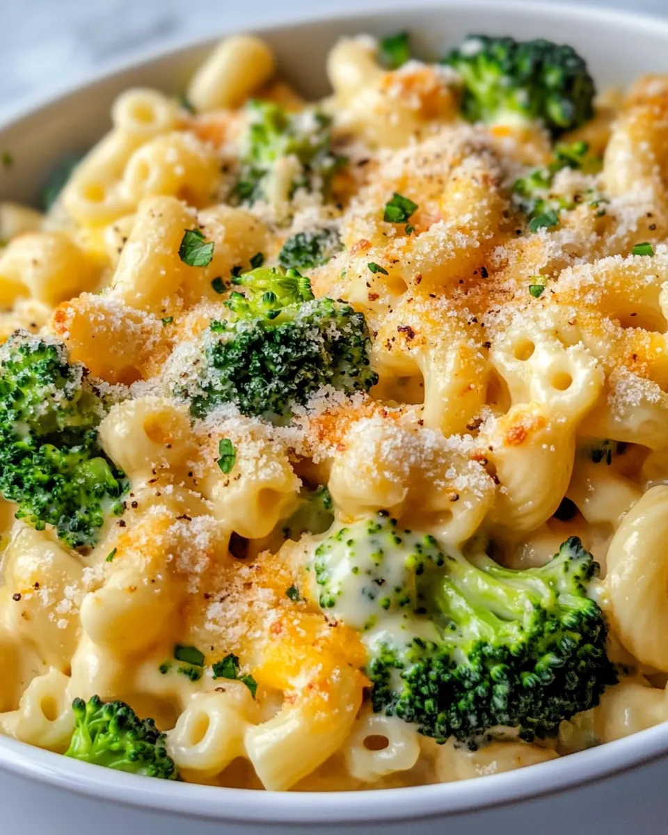Classic Cheesy Broccoli Cheddar Mac recipe photo