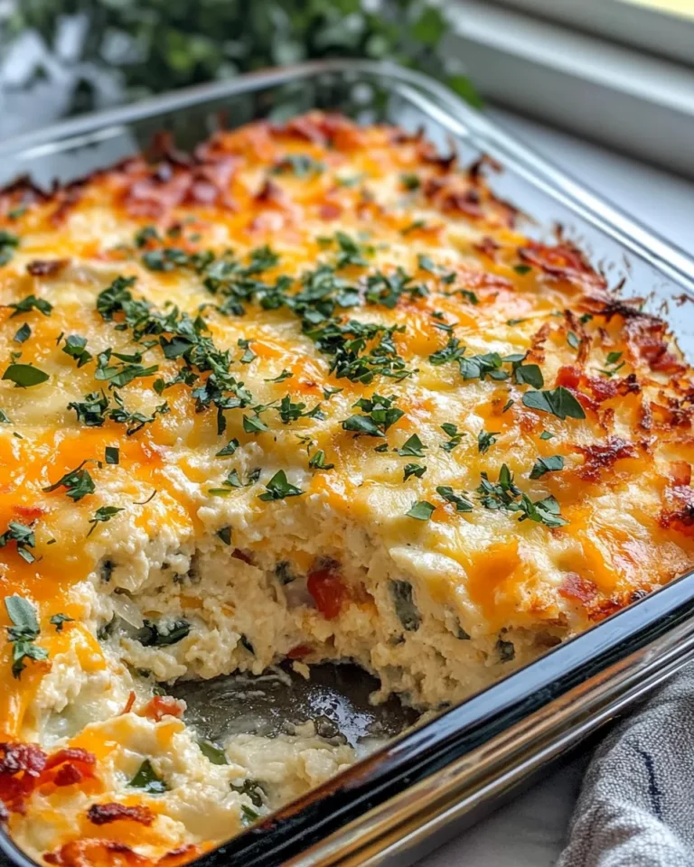 Homemade Cheesy Hashbrown Breakfast Casserole photo