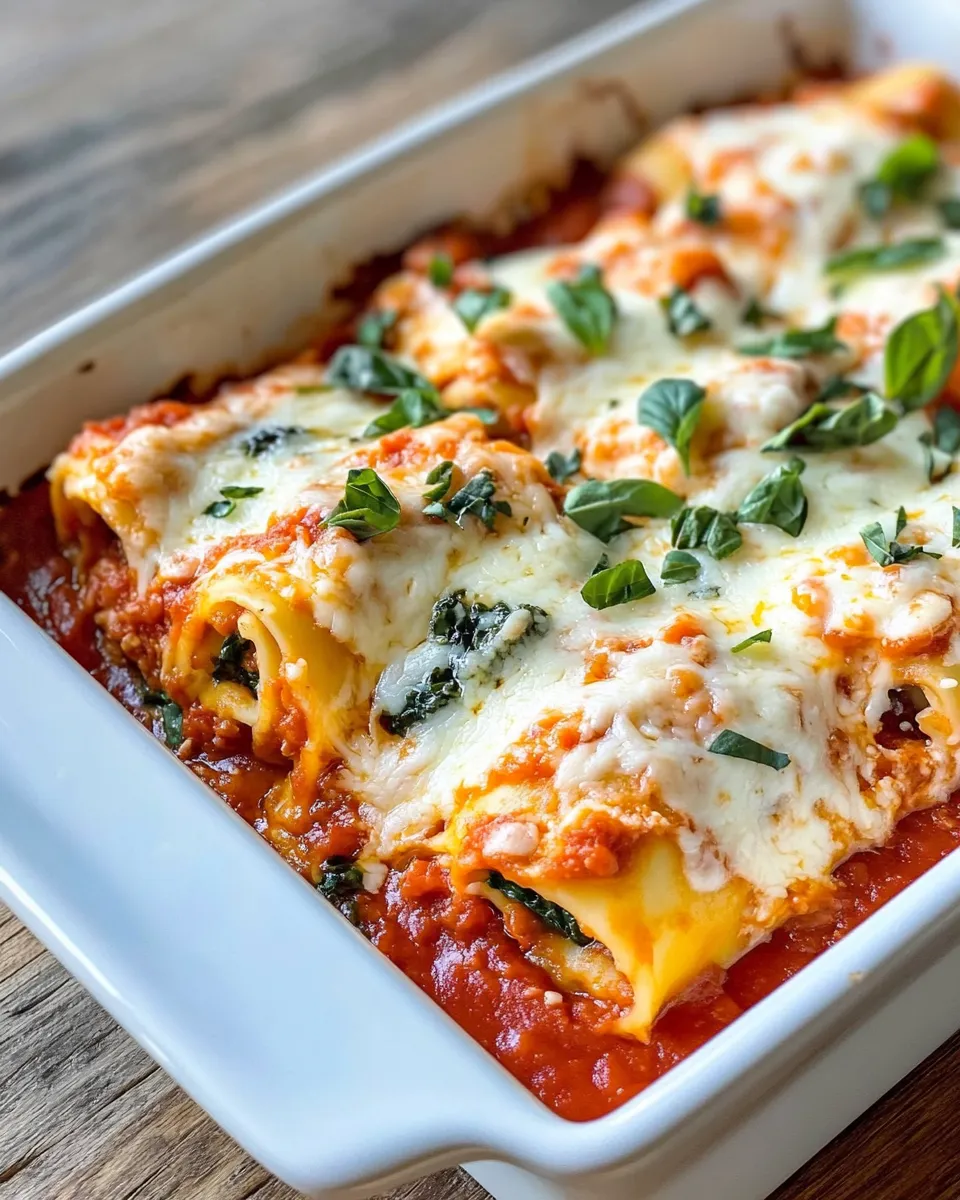 Classic Cheesy Pumpkin Lasagna Roll Ups recipe image