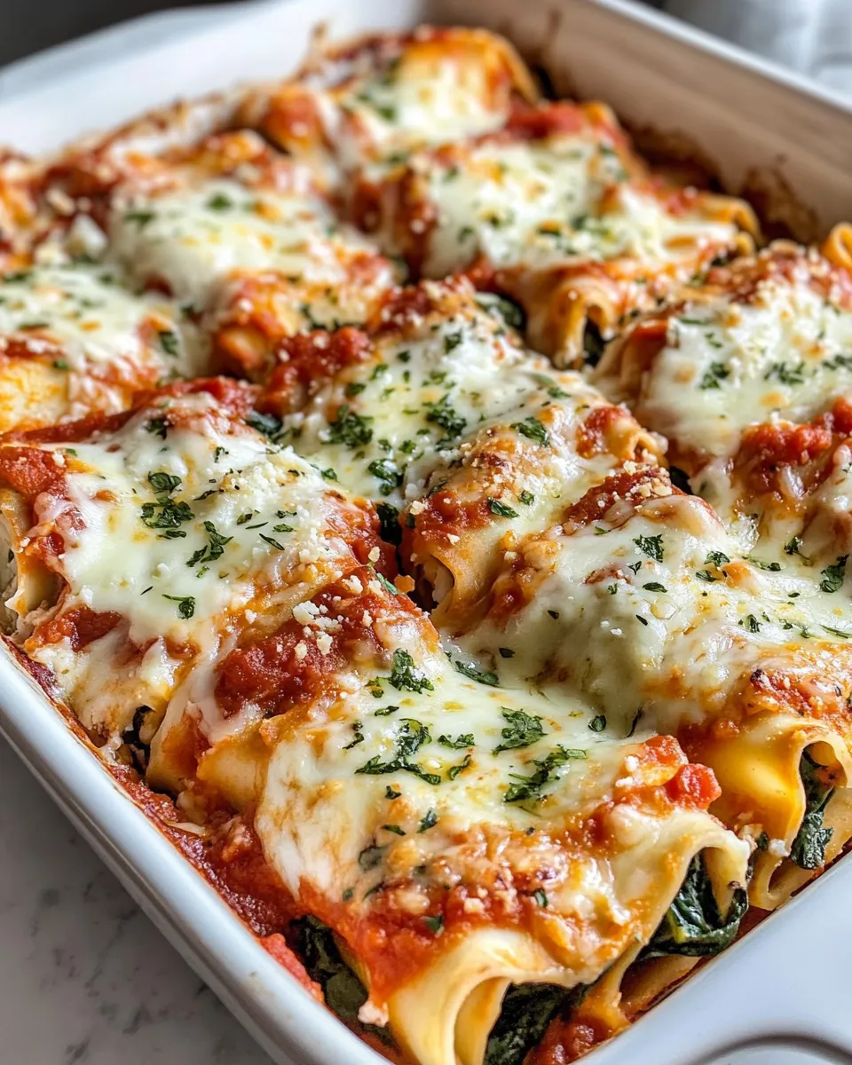 Delicious Cheesy Pumpkin Lasagna Roll Ups food shot