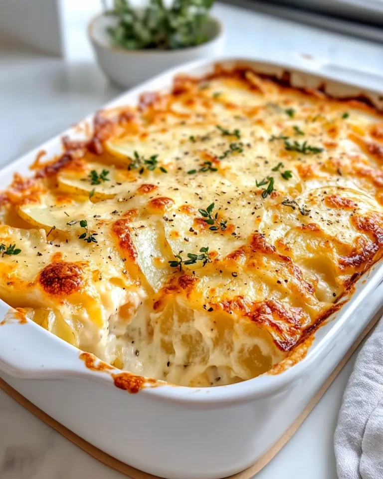 Homemade Cheesy Scalloped Potatoes Gratin recipe photo