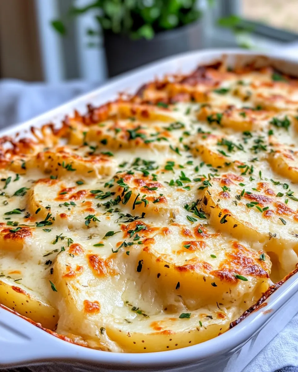 Delicious Cheesy Scalloped Potatoes Gratin picture