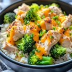 Homemade Chicken and Broccoli Cheddar Rice recipe photo
