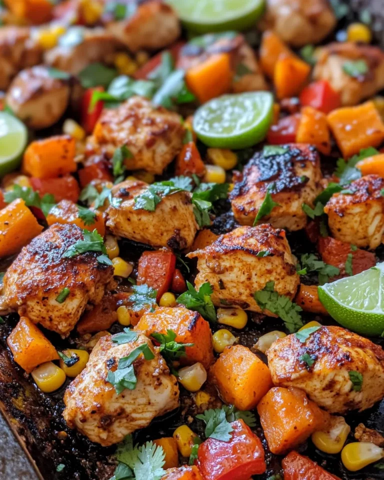 Homemade Chili Lime Sweet Potato Chicken recipe photo