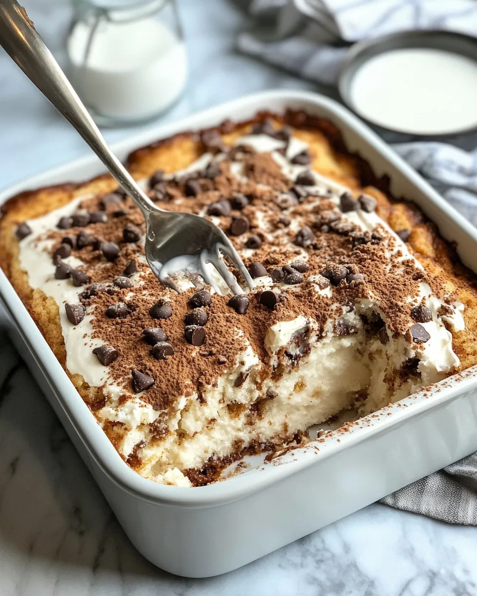 Easy Chocolate Chip Cinnamon Roll Cake recipe photo
