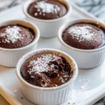 Homemade Chocolate Espresso Lava Cakes photo