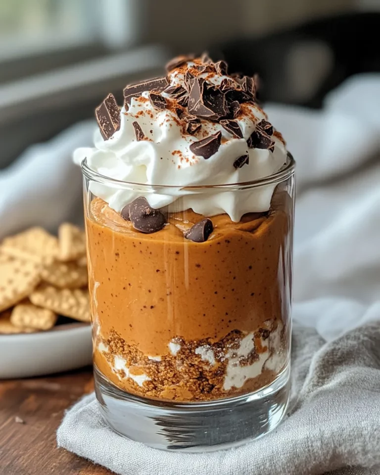 Homemade Chocolate Mousse Pumpkin Parfaits photo