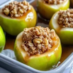 Homemade Cinnamon Sugar Stuffed Baked Apples recipe photo