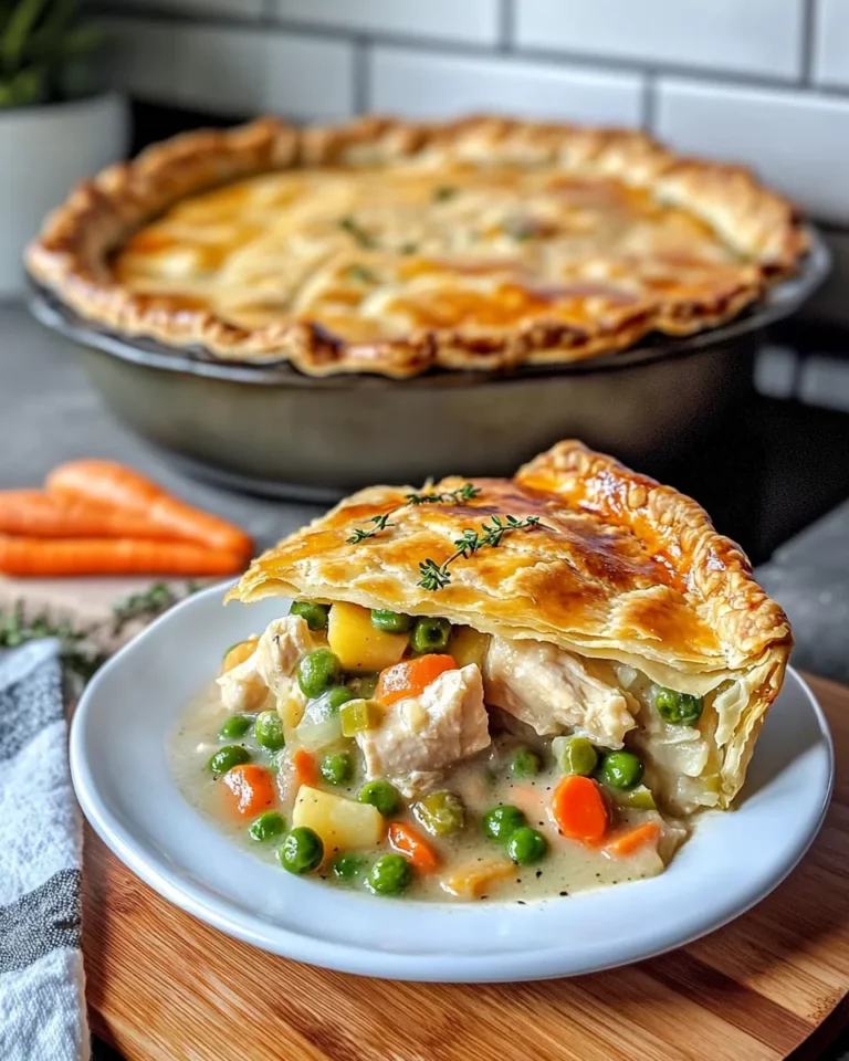 Homemade Classic Chicken Pot Pie recipe photo