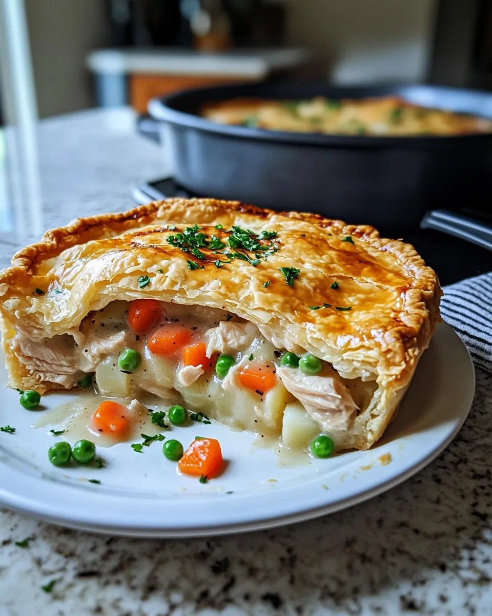 Delicious Classic Chicken Pot Pie dish photo