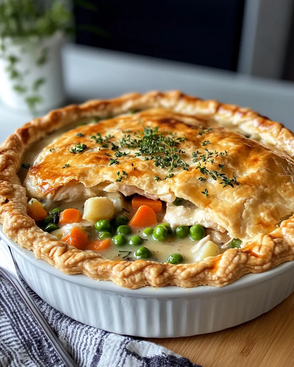 Best Classic Chicken Pot Pie recipe image