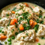 Homemade Cozy Chicken and Dumplings photo