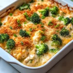 Homemade Creamy Broccoli Chicken Casserole recipe photo