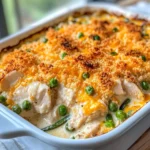 Homemade Creamy Green Bean Chicken Bake photo