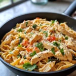 Homemade Creamy Poblano Chicken Pasta recipe photo