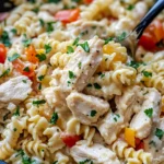Homemade Creamy Ranch Chicken Rotini dish photo