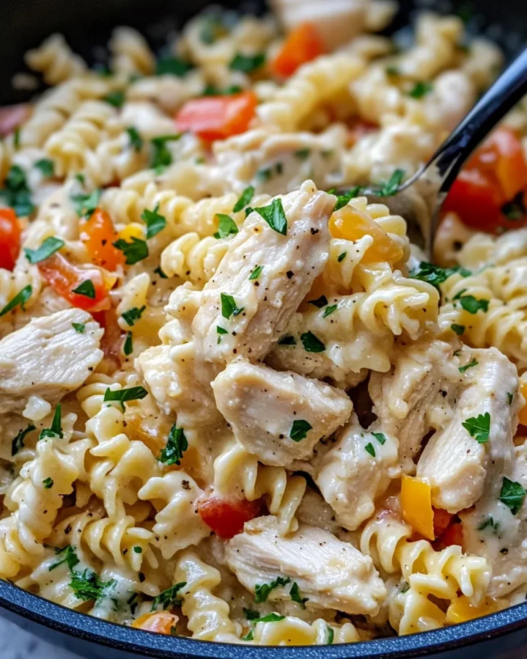 Homemade Creamy Ranch Chicken Rotini dish photo