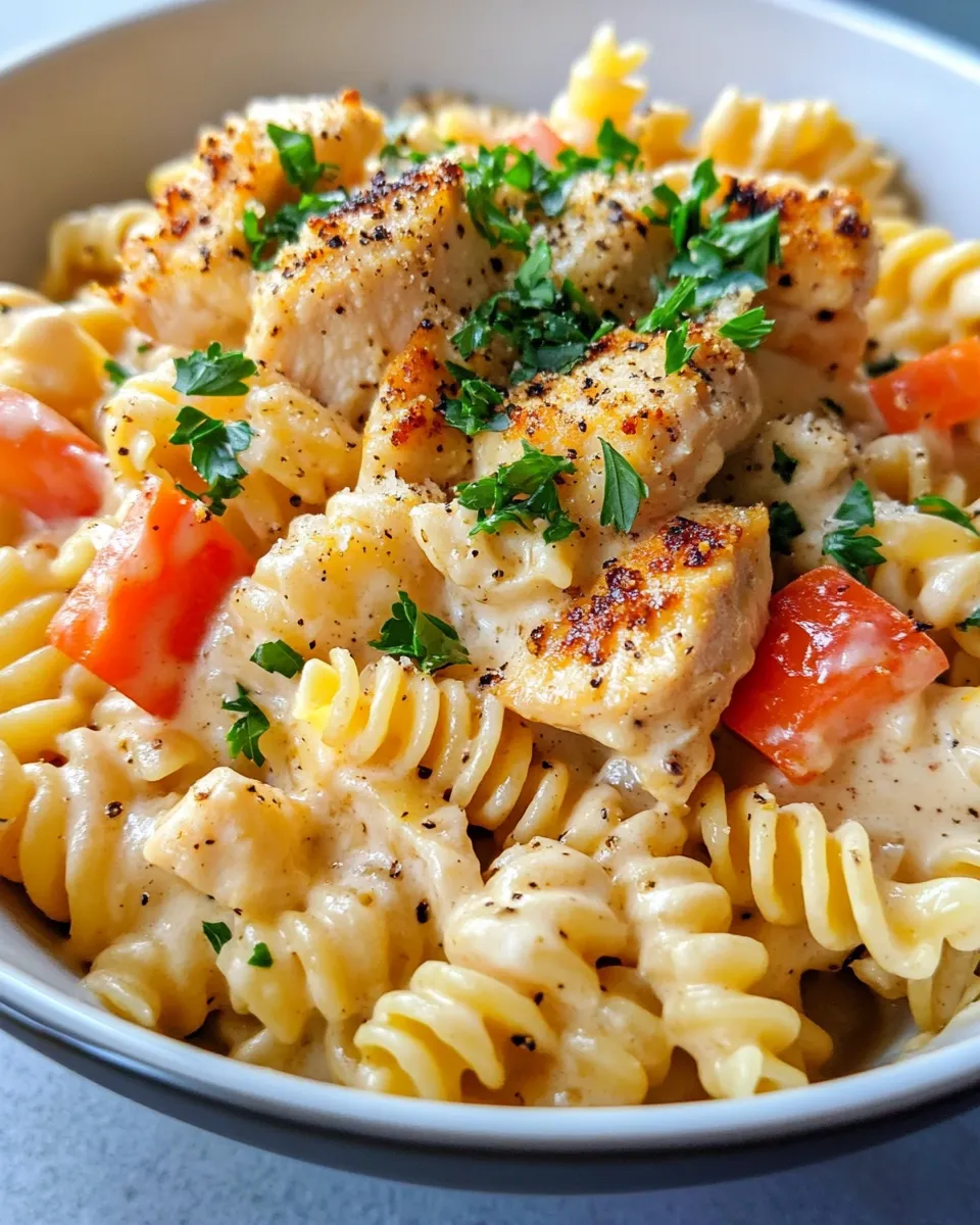 Classic Creamy Ranch Chicken Rotini recipe image