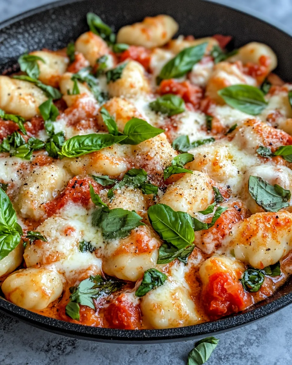 Classic Creamy Tomato Basil Gnocchi image